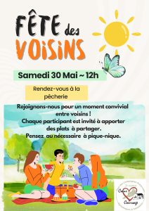 Affiche fête des voisins 2026
